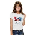 thumbnail image 5 of MKOSPLRT Kids 4th of July Shirts 3-10 Years Short Sleeve Summer Tops Crew Neck Lounge T Shirts USA Star Stripes Fourth July Tee Shirts, 5 of 8