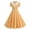 Yellow, variant on Blmnix Women Dress Polka Dot Dress Vintage Dress Tent Petticoat Short Sleeve Collared Red Cocktail-Length Adjustable Waist Women Dresses Summer,XL