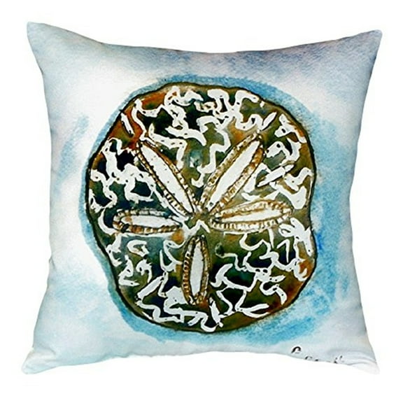 Betsy's Sand Dollar No Cord Pillow 18x18