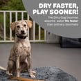 thumbnail image 2 of Felpudo Dog Gone Smart Dirty Dog, superabsorbente, gris, 2 of 7