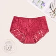 thumbnail image 2 of Byworldtasic Sexy High Waisted Underwear for Women Plus Size Briefs Breathable Lace Panties High Waisted Panties, 2 of 9