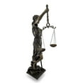 thumbnail image 2 of Veronese Design Bronzed Goddess of Justice `Themis` Sculptured Statue, 2 of 3