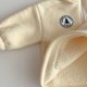 thumbnail image 4 of Traje informal con bolsillo de terciopelo de dos lados, conjunto de dos piezas de suéter de felpa con cuello alto para niños y niñas (amarillo), 4 of 6