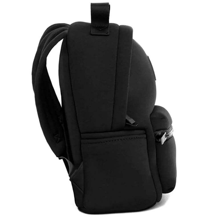 Alo Yoga Stow Backpack in Black Neoprene with Detachable Pouch