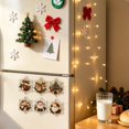 thumbnail image 6 of Christmas Pearl Diamond Art Painting Fridge Magnets Kit 6 Pcs, DIY Mosaic Crystal Refrigerator Decorative Magnet Art Sets for Adults, Holiday Craft Kit for Home Decor & Gifting, 6 of 7