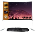 thumbnail image 1 of TFixol 16:9 Projector Screen Stable Base Pipe Connection Home Theater Portable Outdoor Movie (100inch), 1 of 6