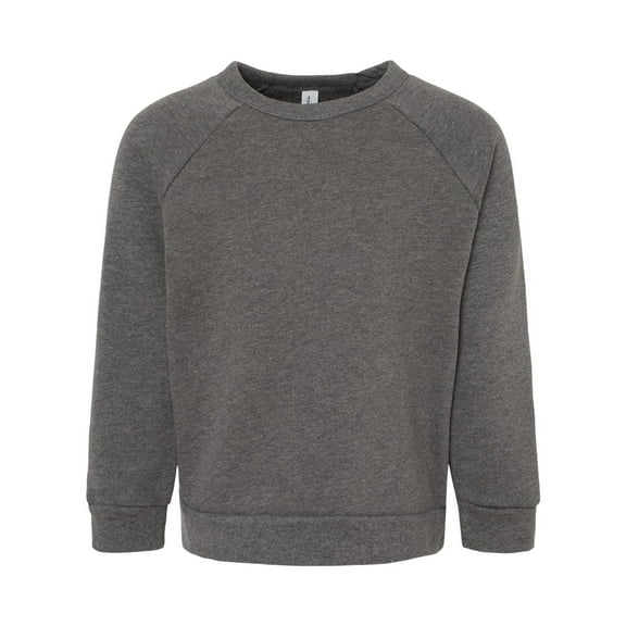 BELLA   CANVAS Toddler Sponge Fleece Raglan Sweatshirt