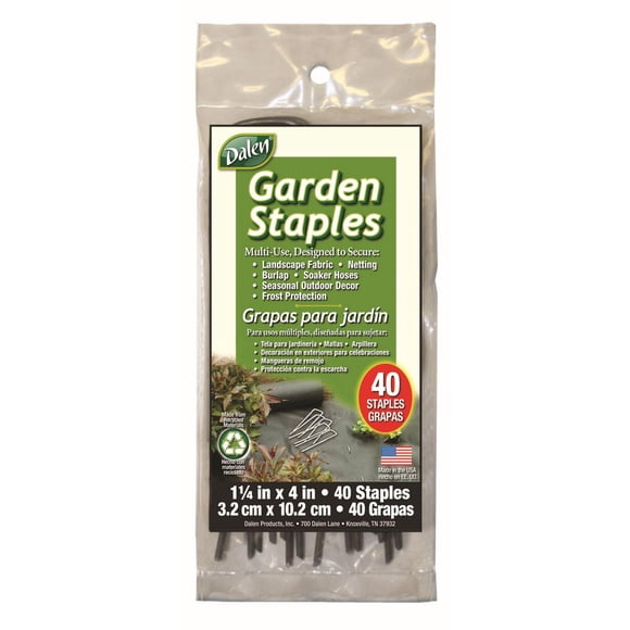 Agrafes de jardin de 4 po