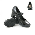 thumbnail image 1 of Mens Slip-Resistant Leather Mary Jane - Black - Size 11, 1 of 1