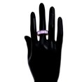 thumbnail image 5 of Exquisite Hand Studded Geometric Rainbow Stone Wedding Jewelry, 5 of 5
