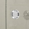 thumbnail image 4 of 2 Pcs Poignée de Porte de Douche en Acier Inoxydable Poignée de Porte Intérieure Poignée de Porte Circulaire, 4 of 9