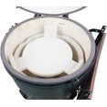 thumbnail image 4 of Ceramic Plate Setter Heat Deflector for Medium Big Green Egg Plate Setter Smoking Stone Pizza Stone ConvEGGtor Big Green Egg Accessories Heat Plate Replacement for Kamado Grill, 4 of 5