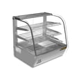 thumbnail image 1 of Vitrina Caliente de Mostrador Rhino, 120 L, Control de Temperatura 30 a 90 °C, Sistema de Vaporización, Iluminación LED Interna, Vidrio Templado de 5 mm, Estructura de Acero Inoxidable, VICAMO-120L, 1 of 5