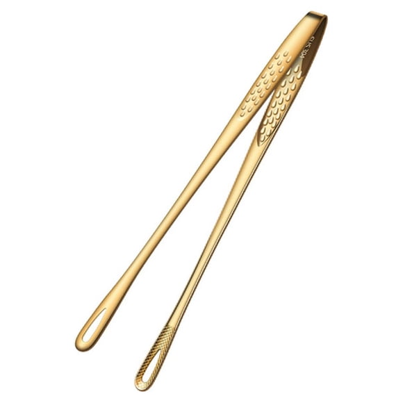 Injueey Pinza para comida, pinza para barbacoa, pinza para postre, accesorios de acero inoxidable, utensilio de cocina, herramienta para Cocina y Comedor
