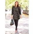 thumbnail image 2 of Catherines Women's Plus Size Petite Breezeway Half-Zip Tunic, 2 of 5