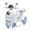 Blue, variant on Urday 12V Kids Electric Motorcycle with Parent Seat, Dual 25W Motors 3-Wheeled Ride On Toy, Bluetooth Music, USB, High Weight Capacity 132 lbs, Beige