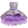 thumbnail image 1 of Robes de Fête Asymétriques pour Filles Princesse pour Filles Robes de Bal Robe, 1 of 5