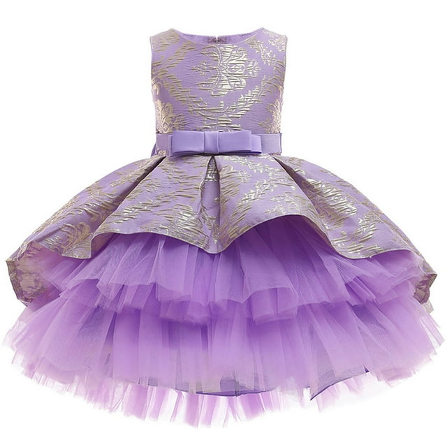 Robes de Fête Asymétriques pour Filles Princesse pour Filles Robes de Bal Robe