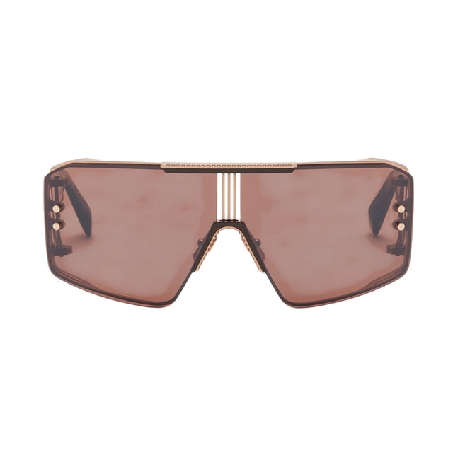 Lentes de Sol Balmain diseño Le Masque Gold Brown