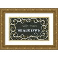thumbnail image 1 of Shamp, Cindy 18x12 Gold Ornate Wood Framed with Double Matting Museum Art Print Titled - Hello There Beautiful, 1 of 4