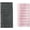Black+Pink, variant on Blissal Exfoliating Shower Towel,2/4PCS Blissal Exfoliating Towel,Blissal Shower Scrubber,Blissal Towel for Men and Women (Pink+Blue)