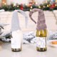 thumbnail image 5 of Adornos navideños Muñeco de Papá Noel sin rostro Funda para botella de vino Decoración navideña con champán Bolsa para botella de vino Dropshipping, 5 of 5