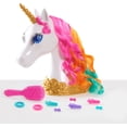 thumbnail image 4 of Barbie Dreamtopia Unicorn Styling Head, 10-pieces, Kids Toys for Ages 3 Up, Gifts and Presents, 4 of 4