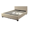 thumbnail image 4 of Modus Geneva Upholstered King Platform Storage Bed in Toast, 4 of 8