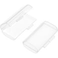 thumbnail image 1 of HUGFEGWE 5Pcs AAA Battery Storage Case Holder, 2 Capacity Battery Organizer Storage Box for AAA, Clear U2536-19184, 1 of 7