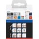 thumbnail image 2 of bathrobe hook, chrome metal, adhesive, no-drill technologyWall hook hooded hook double clothes hook, 2 of 3