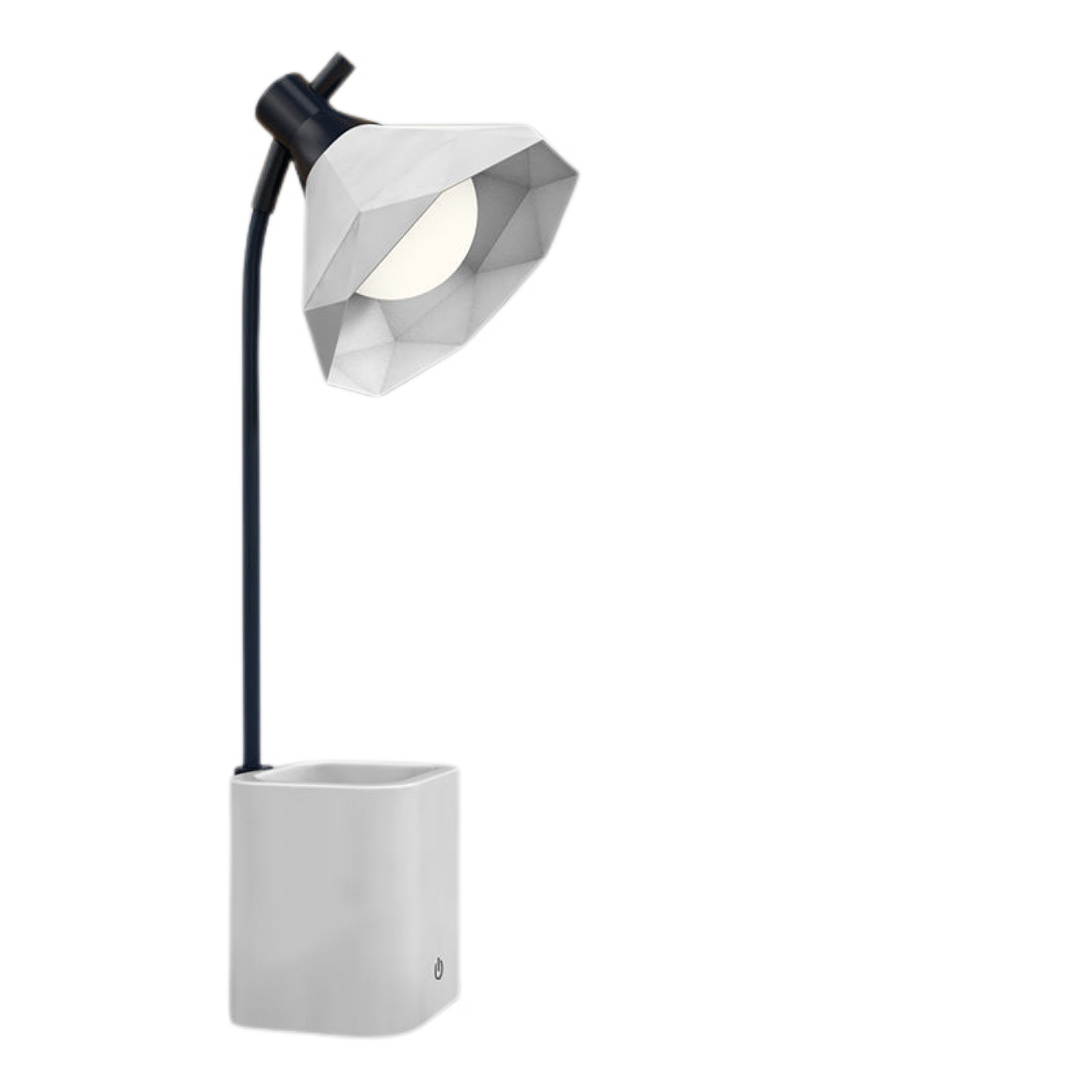 Small Desk Lamps for Kids with Pencil Holder, Rechargeable LED Desk