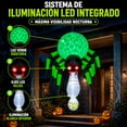 thumbnail image 4 of Inflable Halloween Araña Gigante 2.1m Colgante Luz Led, 4 of 10