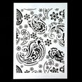 thumbnail image 3 of DIY Decorative Paisley Stencil Template for Painting on Walls Furniture Crafts (A4 Size), 3 of 4
