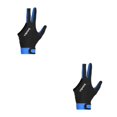 thumbnail image 1 of Greeniant Snooker Billiard Cue Glove Left Hand Pool Glove Finger Three en Open Women Azul METRO 2piezas, 1 of 1
