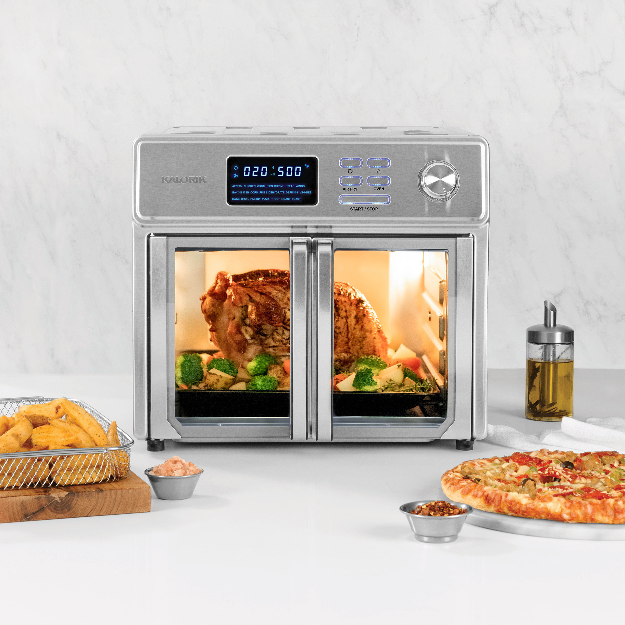 Kalorik MAXX 26-Quart Digital Air Fryer Oven, 10-in-1 photo 2