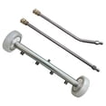 thumbnail image 2 of Car Chassis High Pressure Washer 16 Inch Electric Car Washing Locomotive Bottom Water Broom with 2 Extension Rods, 2 of 6