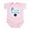 Petal Pink, variant on CafePress - P Is For Proton Infant Bodysuit - Baby Light Bodysuit, Size Newborn - 24 Months