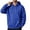 Royal Blue, variant on Boyscolos Men's Zip Up Hoodie Trendy Long Sleeve Slim Fit Sweatshirt Drawstring Gym Athletic Hooded Jacket with Pocket Red 2XL
