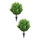 thumbnail image 1 of 2 piezas plantas artificiales plantas falsas adornos arbustos decorativos al aire libre arbustos realistas con el jardín de estaca primavera del patio, 1 of 8