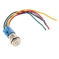 thumbnail image 1 of Interruptor de Pulsador Aautoblocante Yotijar LED blanco, 1 of 6