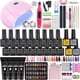 thumbnail image 2 of Juego de manicura con lámpara para uñas, Kit de manicura con lámpara de uñas, barniz semipermanente, Kit de Gel de extensión acrílica, brocas eléctricas para uñas, 2 of 4