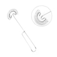 thumbnail image 3 of Yuarrent Batidor de huevos de acero inoxidable, batidor Manual de bobina de resorte para hornear, batidor de repostería para cocina, 1 ud. Herramientas y accesorios para hornear Yuarrent HA001378-00, 3 of 8