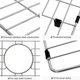 thumbnail image 4 of Stainless Steel Sink Grid and Sink Protectors for Kitchen with Rear, 4 of 5
