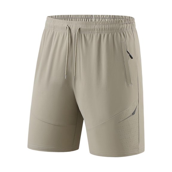 Men's Athletic Workout Shorts 5"/7" Inseam Quick Dry Running Short Pants with Zipper Pockets, Summer Breathable Lightweight Training Shorts Big & Tall