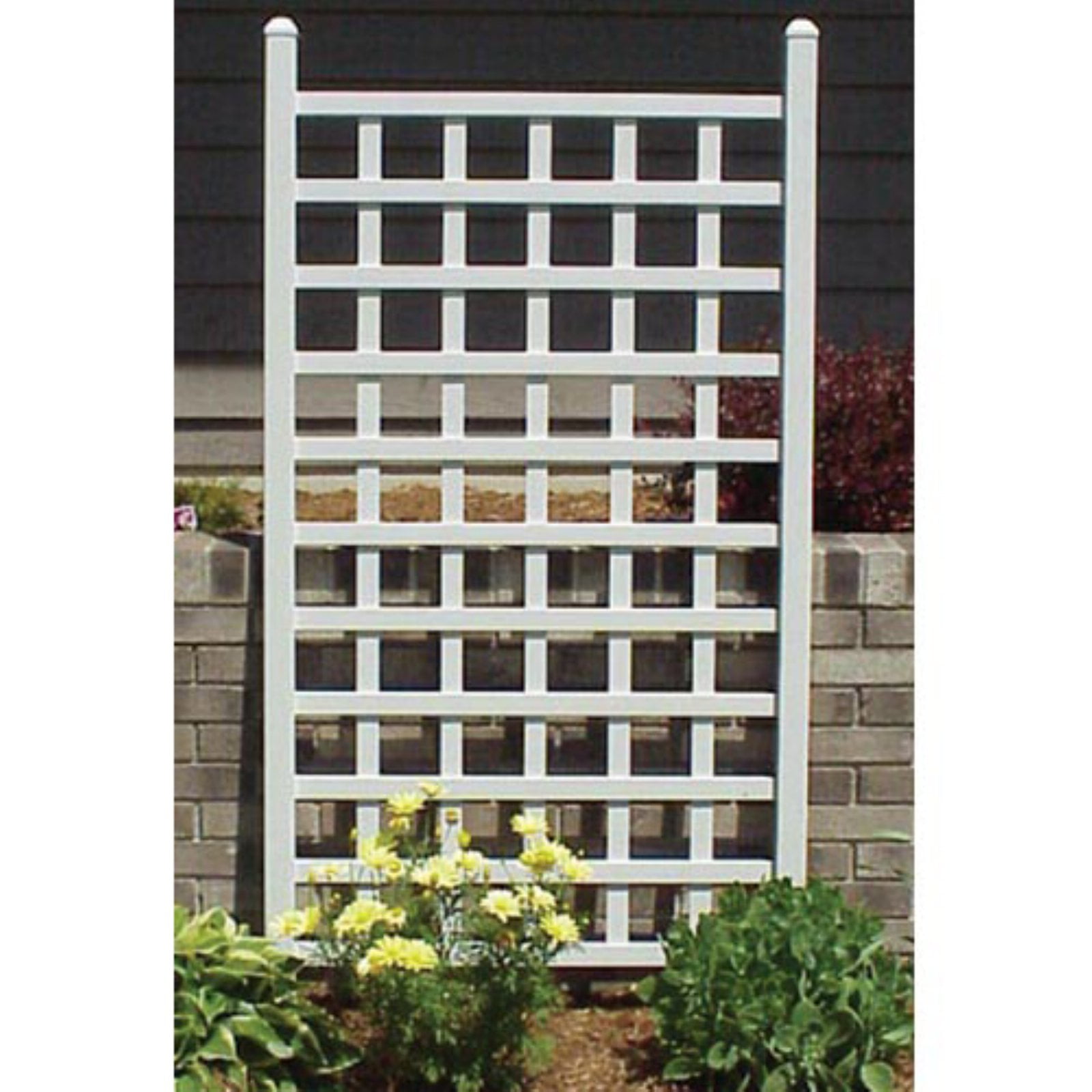 Dura-Trel Country 5-ft. Vinyl Wall Trellis by Dura-Trel