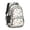 Dinosaur and Hill, variant on Dinosaur and Leaf Beige Pattern Backpack for School, Cute School Bag with Adjustable Shoulder Straps and Padded Back, 16.9"x12.6"x5.9"