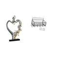 thumbnail image 1 of Figura De Pareja Romántica, Estatua Coleccionable, Adorno De Escritorio Para Dormitorio, Boda, Estantería, Armario, Decoración Del Hogar, Regalo, 1 of 8