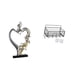 thumbnail image 1 of Figura De Pareja Romántica, Estatua Coleccionable, Adorno De Escritorio Para Dormitorio, Boda, Estantería, Armario, Decoración Del Hogar, Regalo, 1 of 8