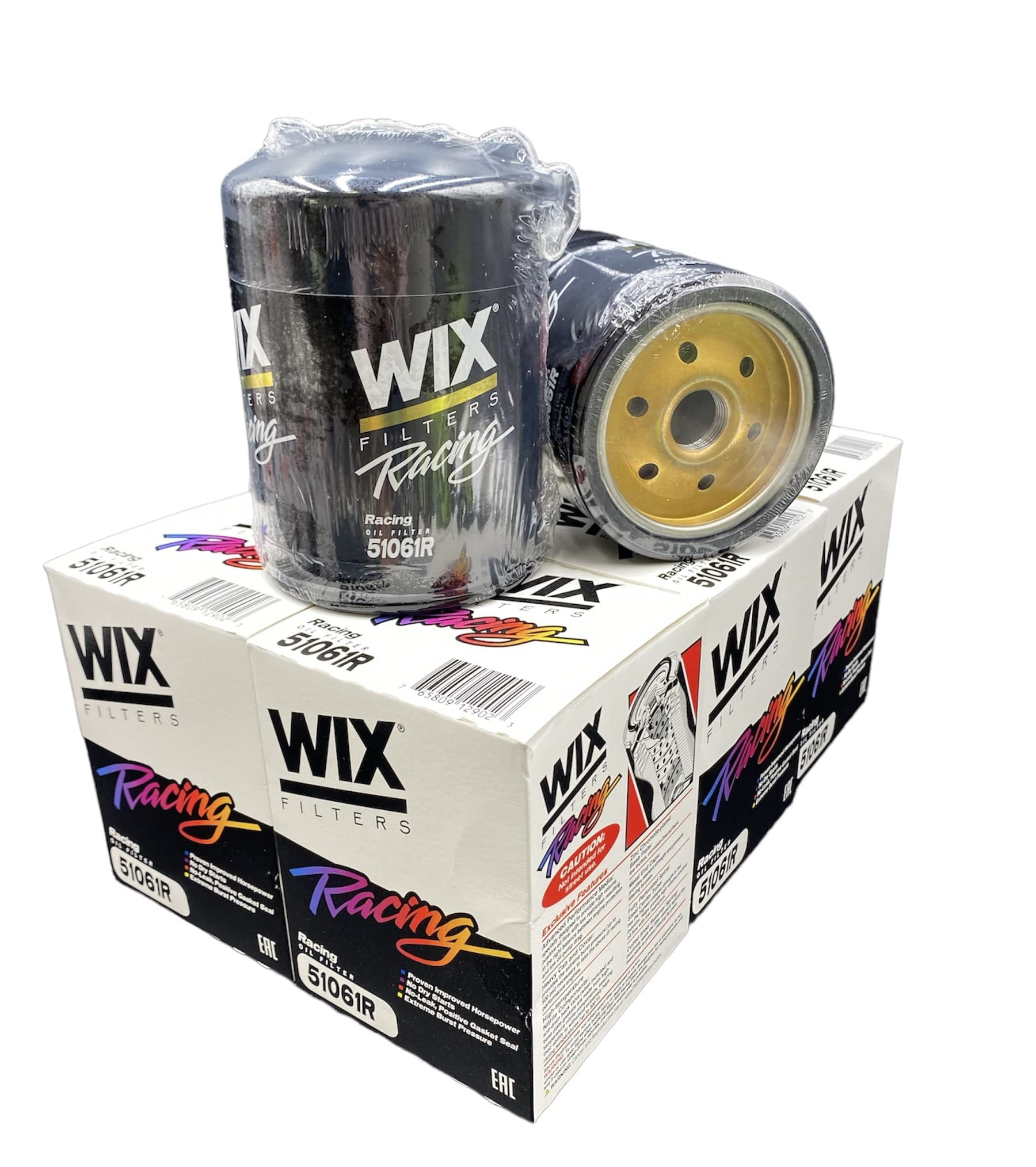 51061R Wix Racing Oil Filter Replace GMC 25013454, Pack of 6