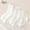 White1, variant on Eltusu Girls Crew Socks, Cotton Comfy 5 Pieces Mid-Calf Kids Socks White Size 1-12 T